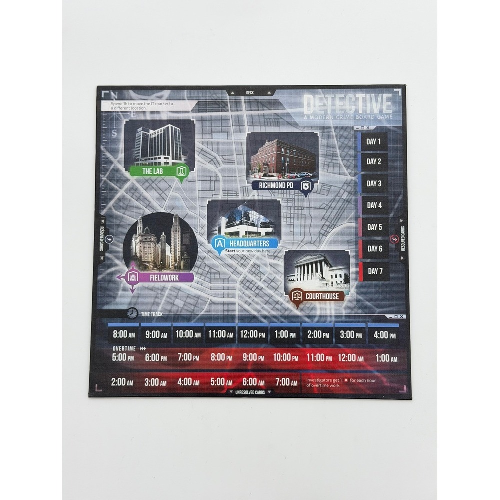 Portal Games Detective A Modern Crime Board Game Strategy Mystery Investigative - Picture 10 of 15